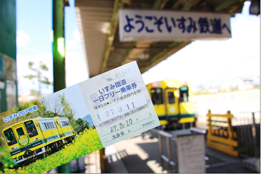 ▲いよいよローカル線の旅のはじまり!
