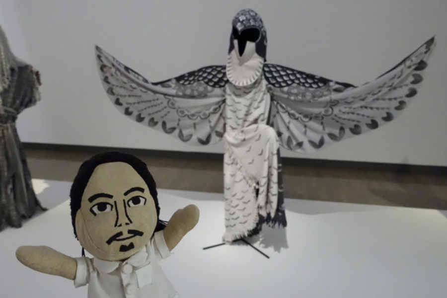 ▲特撮番組のキャラクターデザインみたいでカッコええー。東西の文化が翻訳される過程で抜け落ちて、忘れ去られていく情報や誤解が、また新たな創作を生むのだとか。確かに現代の文化ってあらゆるもののごった煮だものね。